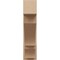 Ekena Millwork 7 1/2-in W x 28-in D x 28-in H Balboa Block Rough Cedar Woodgrain TimberThane Outlooker, Primed Tan OUTUR075X28X28BOA44RCPR - alternate 4